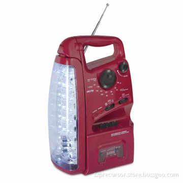 Rechargeable Emergency Multifunction LED Light with Radio (288L)
